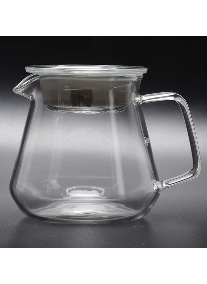 RANK V60 Coffee Server Maker Heat Resistant Glass Pot Pour Over Server Kettle Coffee Teapot Hand Drip Pour Over 02  - Image 2