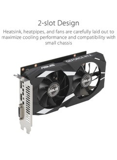 جيفوريس بطاقة رسومات ASUS GeForce RTX 3050 6GB OC لأجهزة الكمبيوتر عالية الأداء المخصصة للألعاب  - Image 2