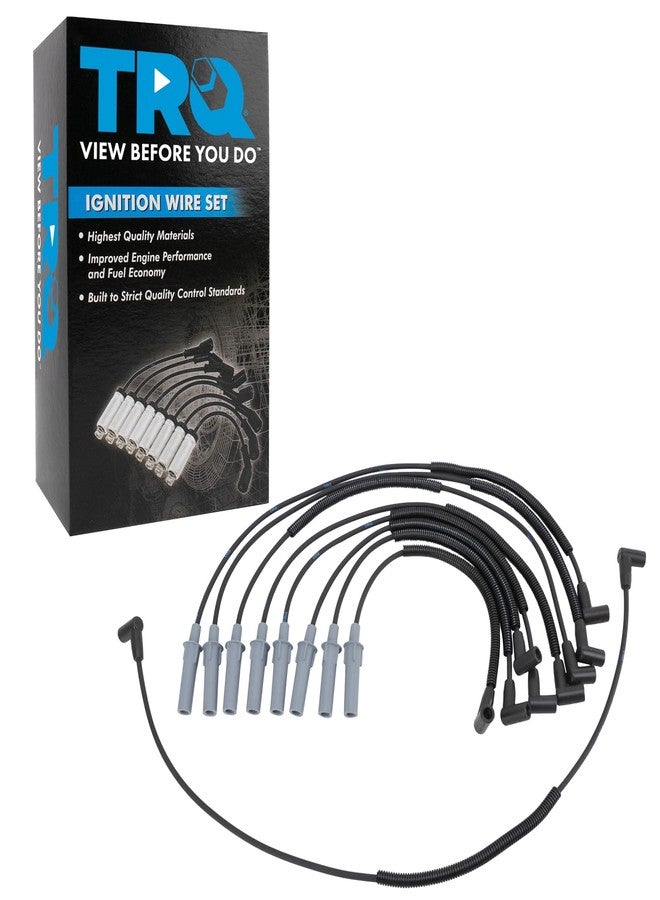 TRQ Spark Plug Wire Set Compatible with 1992-2003 Dodge - Image 1