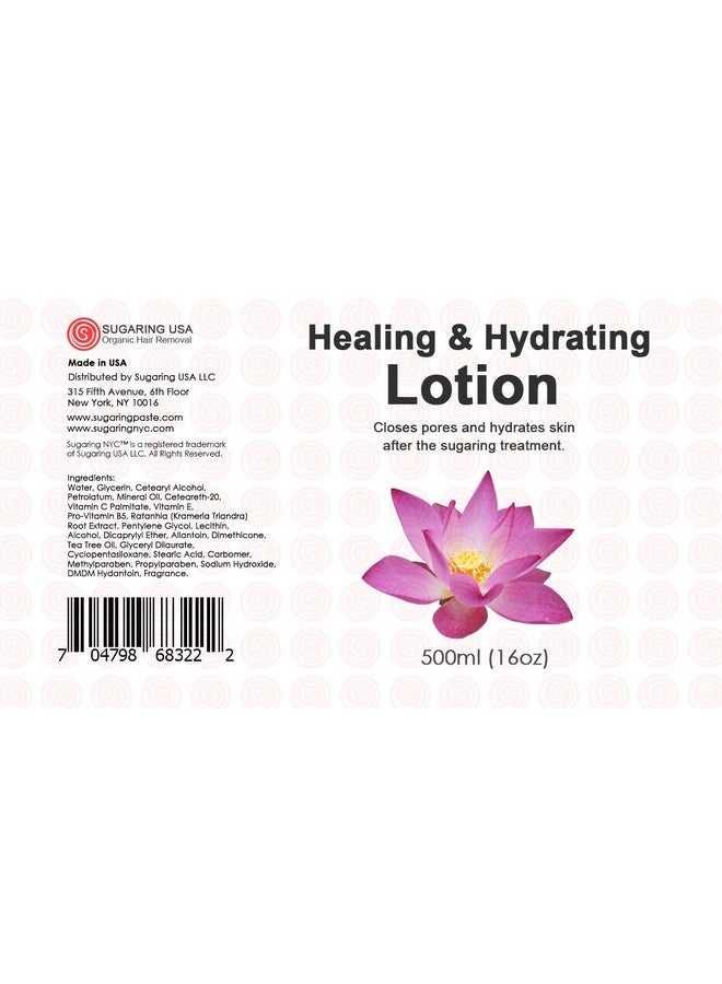 Sugaring NYC Sugaring After Treatment Healing & Hydrating Lotion 500Ml. 16Oz  - Image 2