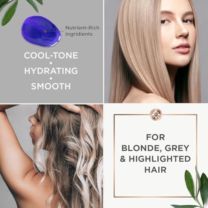 Argan Magic Purple Toning Shampoo – Neutralizes Brassiness for Blonde, Grey & Highlighted Hair | Infused with Argan Oil | Paraben-Free, Cruelty-Free | Made in USA (32 Oz) - Image 5