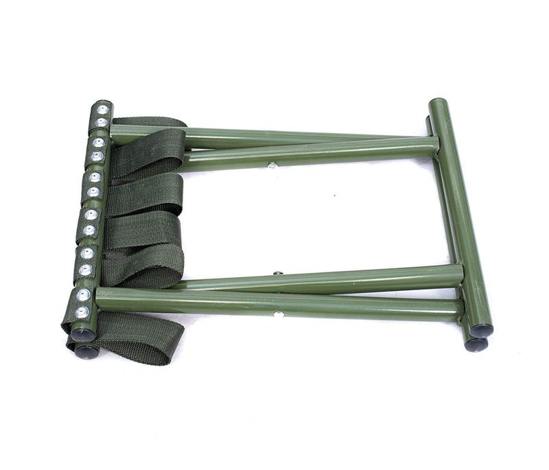 Cyrox Metal Fabric Folding Stool Portable Folding Camp Chair Ultralight Camping Chair for Camping Fishing Travel Hiking - Image 4