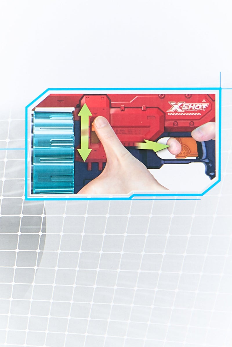 X-Shot XSHOT X- Excel Fortress Blaster With 48 Darts - Image 4