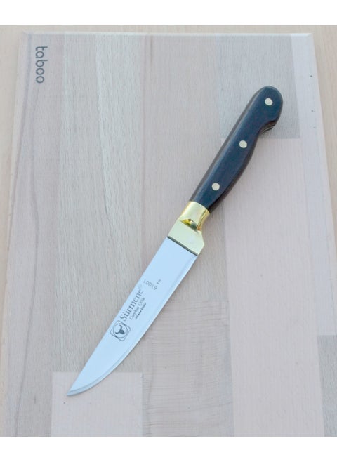 Hg Blade Sürmene Vegetable Knife No 1 Professional Handmade Wenge Handle Solid Hgpros1