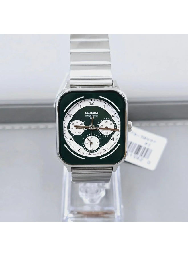 Casio MTP-M307D-3BVDF Men’s Analog Stainless Steel Watch - Image 2