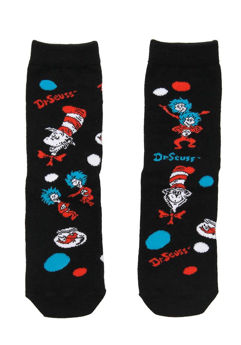 elope Dr. Seuss Costume Character Socks for Kids - Image 3