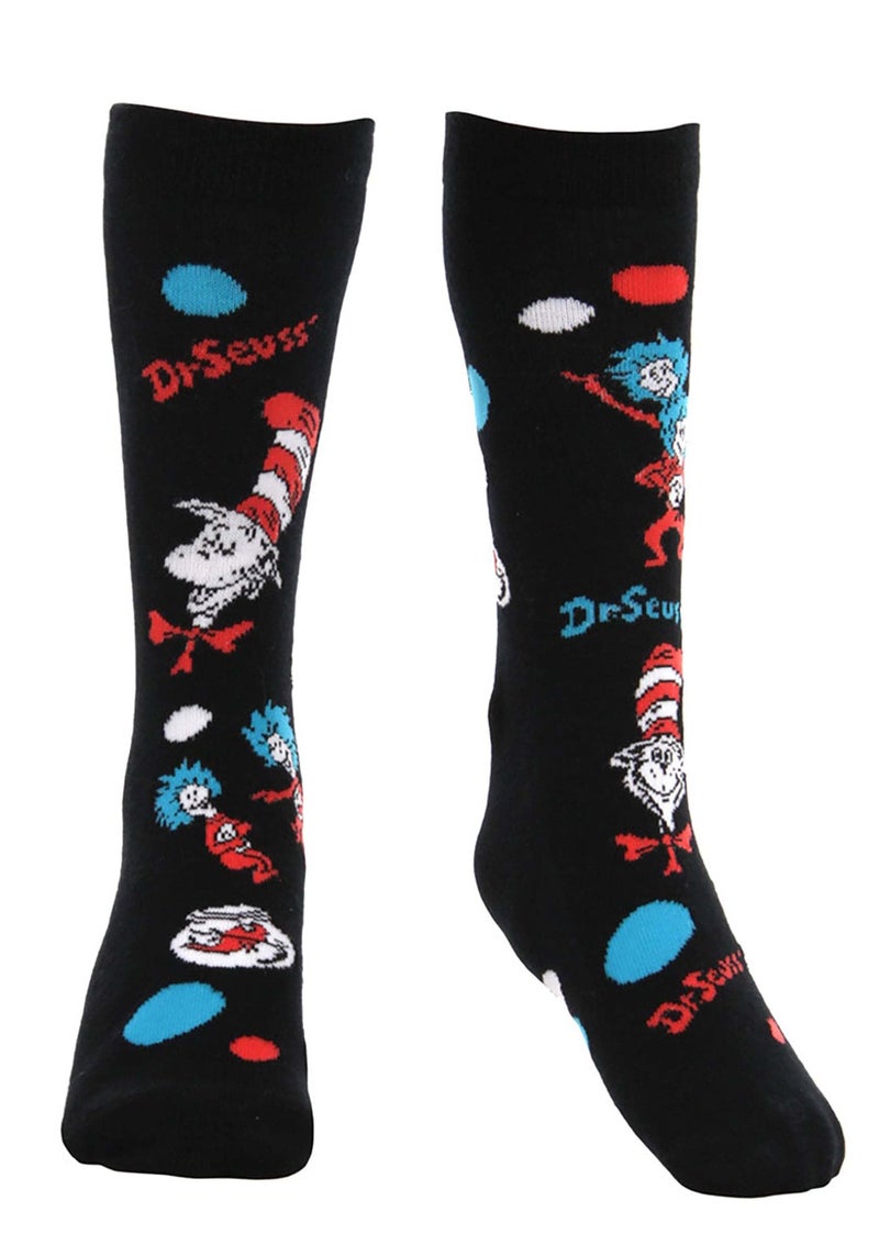 elope Dr. Seuss Costume Character Socks for Kids - Image 1