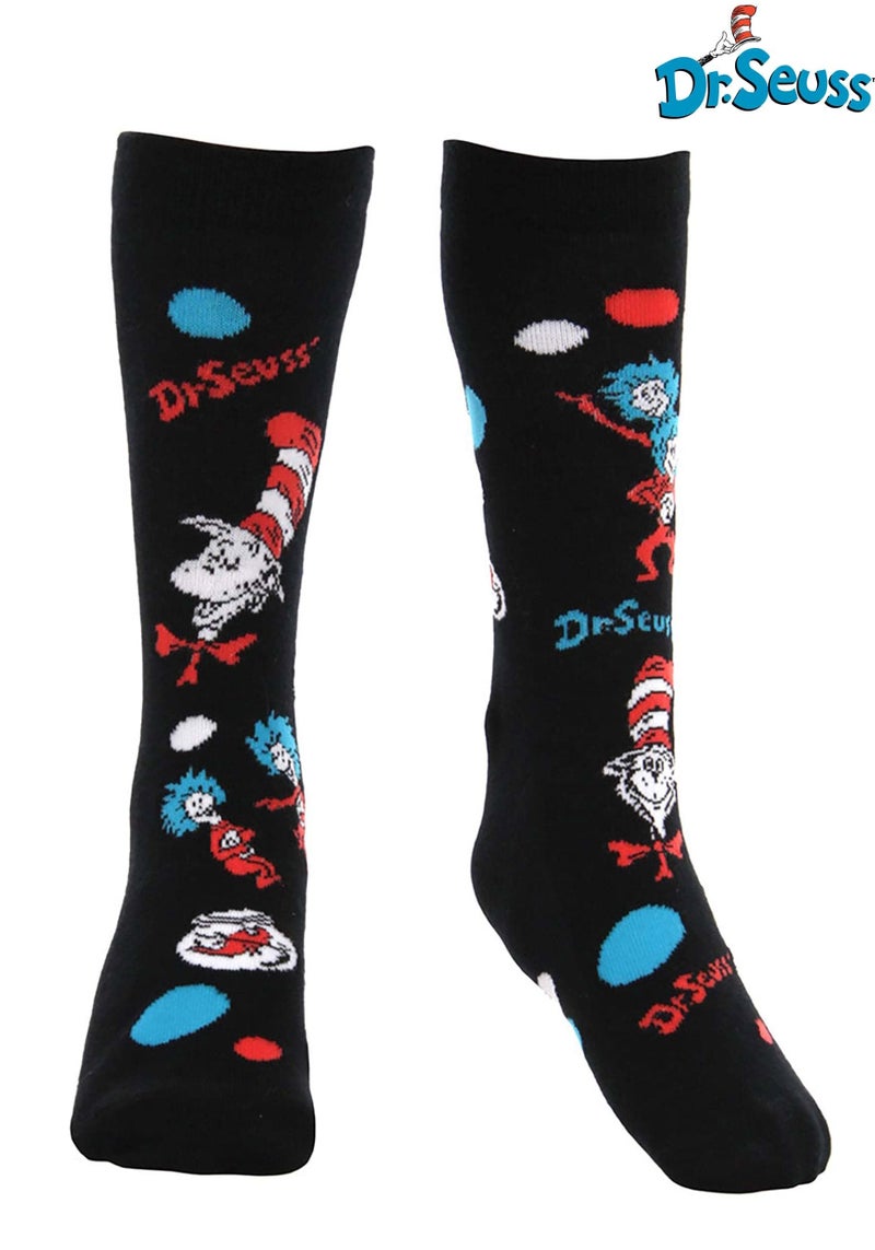 elope Dr. Seuss Costume Character Socks for Kids - Image 2