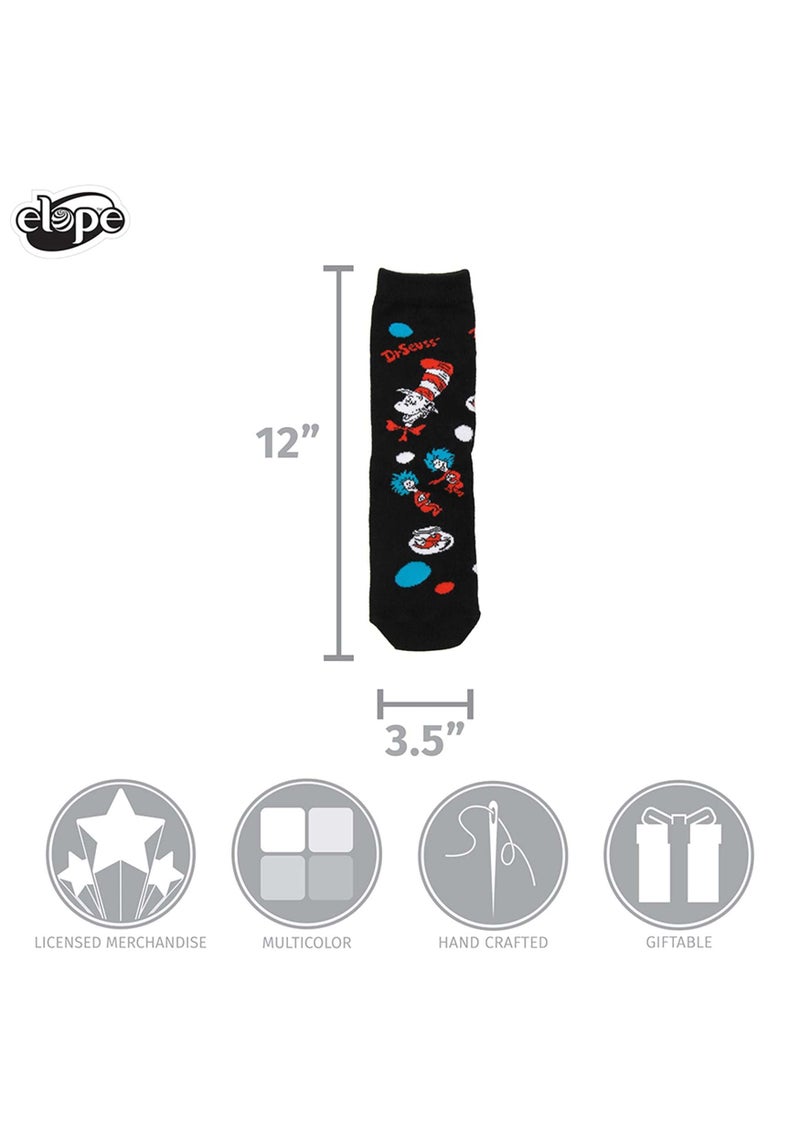 elope Dr. Seuss Costume Character Socks for Kids - Image 4