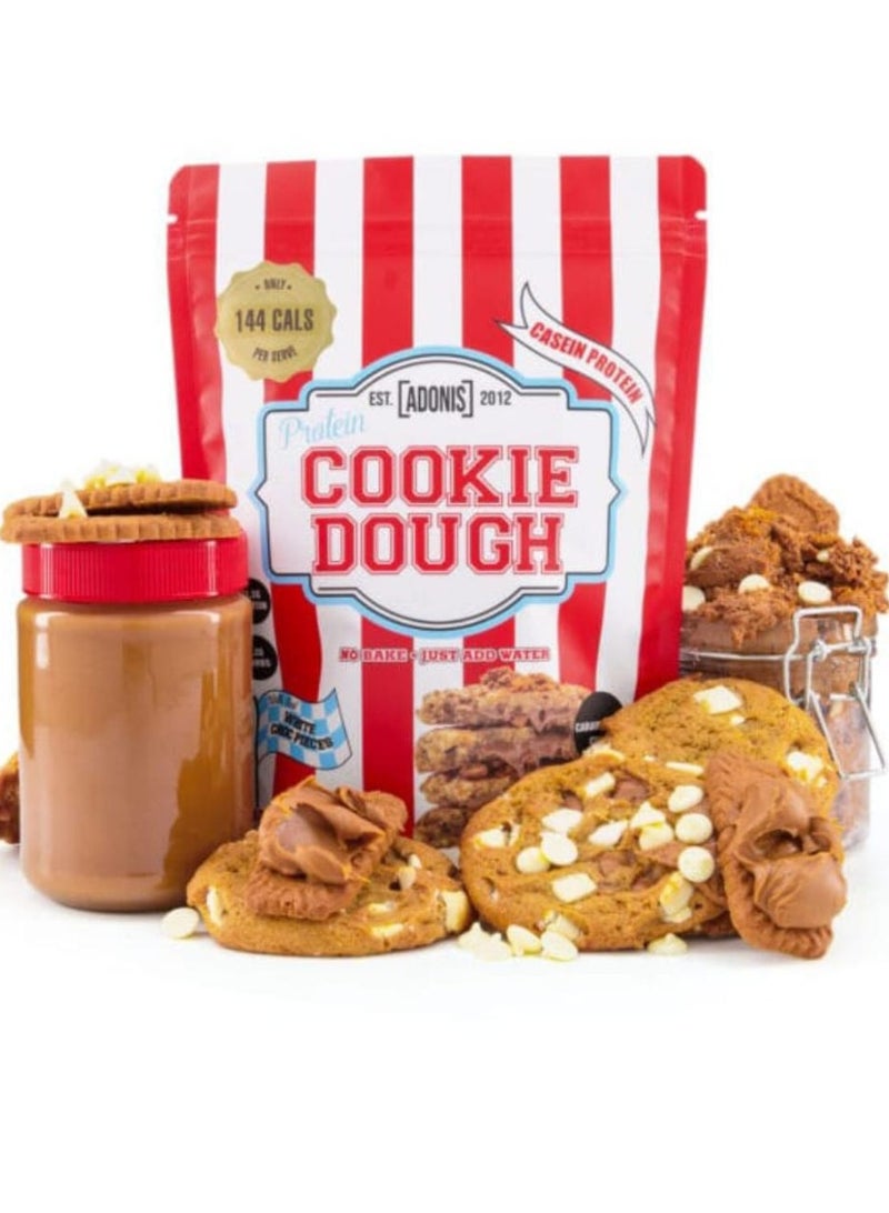 Adonis Dietary Supplement Cookie Dough (Casein Protein) - Cookie With Caramel 400 Grams - Image 2