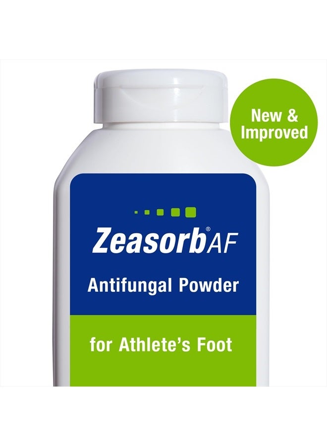Zeasorb Super Absorbent Athlete's Foot Antifungal Treatment Powder, Dermatologist Recommended, Patented Odor Control Technology, with 2% Miconazole Nitrate and Soothing Aloe, Talc-Free, 2.5 oz Bottle  - Image 2