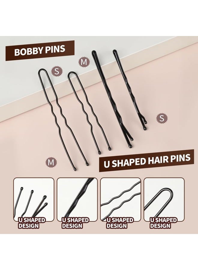 YGDZ Ballet Bun Kit for Kids, Hair Nets for Dance Buns, Bobby Pins Black, Dance Hair Accessories for Girls, Women, Dance Competitions Must Haves, Dance Stuff Black - Image 4