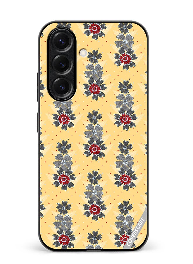 Protective Case Cover For Samsung Galaxy S25 Plus Pattern Flower Design Multicolour