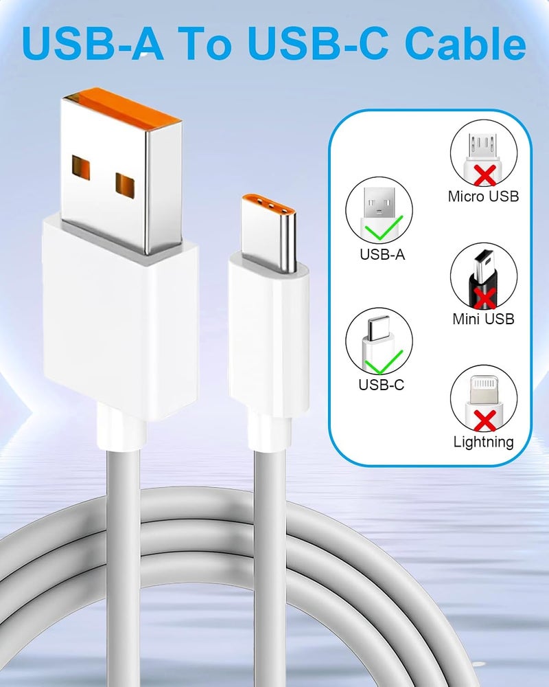 BUZUYIWAR 3.5 متر كابل USB-C طويل جدًا لتوصيل الطاقة لأجهزة كاميرات المراقبة المنزلية، USB-A إلى Type-C، كابل شحن ومزامنة بيانات متين لكاميرات CCTV، أجهزة YESKMO اللوحية، وحدة تحكم Switch Pro، Ring Pan-Tilt - Image 4
