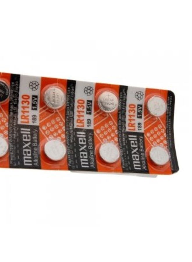 Maxell LR1130 10 Alkaline Batteries - Image 3