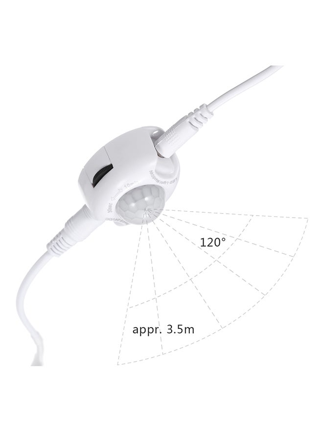 NIBEMINENT DC 12V PIR Motion Sensor Induction LED Night Lamp Gold 0.155kg - Image 2