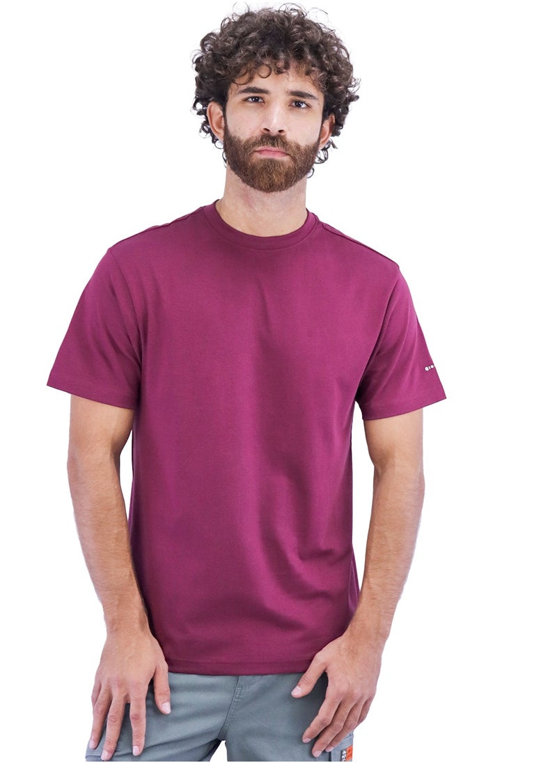 Men's Classic Tee - Maroon - pzsku/ZA40F2F6E0B3087820BB2Z/45/_/1727349220/03e52184-9ba5-4d12-aec8-bd4fce904bcd