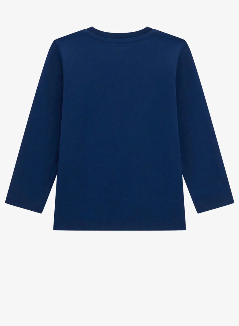 GUESS Kids Slogan Crew neck T-Shirt