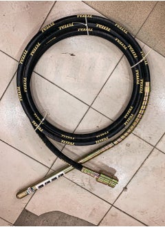 TOTAL Total Vibrator Poker 38mm – 465mm Head Length, 6m Flexible Hose, 200Hz Vibration Frequency, HEX Coupling – Ideal for Concrete Vibrating – Compatible with TP630-12 & TP630-22  - Image 4