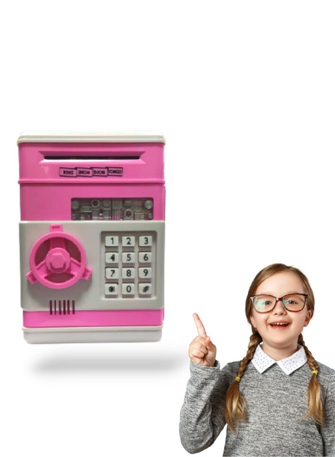 OUTAD Electronic Money Saving Box With Password Unique Detailed Design Durable Sturdy - Image 3
