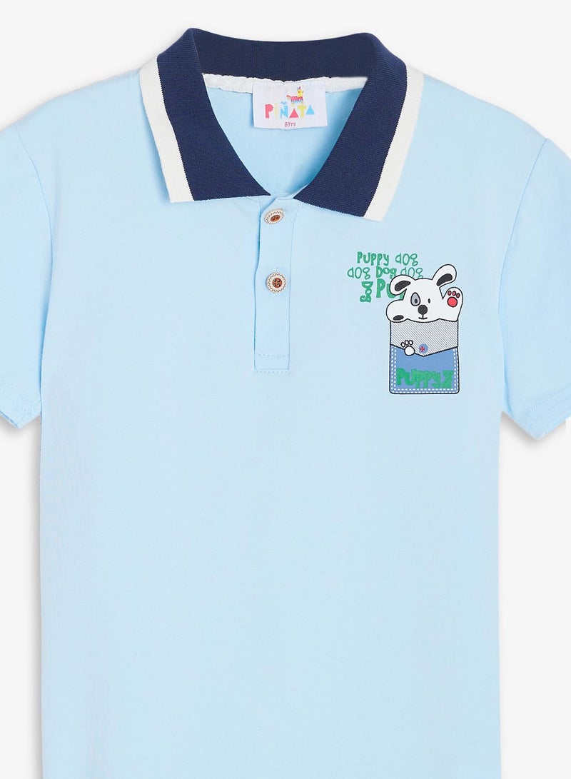 Pinata Cotton Polo tshirt - Image 4