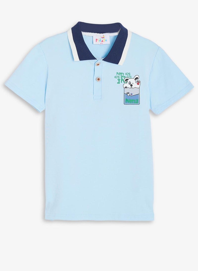 Pinata Cotton Polo tshirt - Image 2
