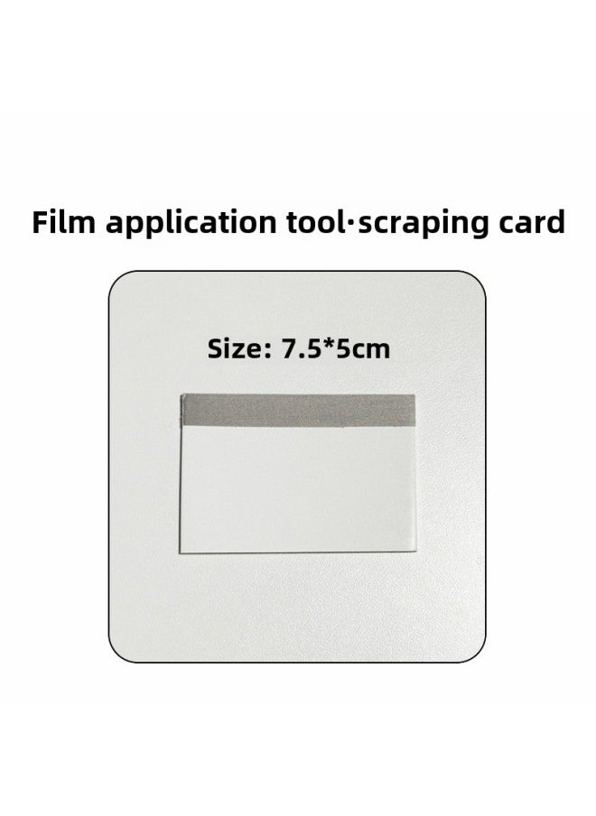 Generic - Suitable For Iphone 16promax Positioning Sticker Edge Hydrated Film For Iphone15/14 HD Full Package TPU Mobile Phone Soft-Color:Scratch Card-Dimensions:For Apples 15 - Image 1