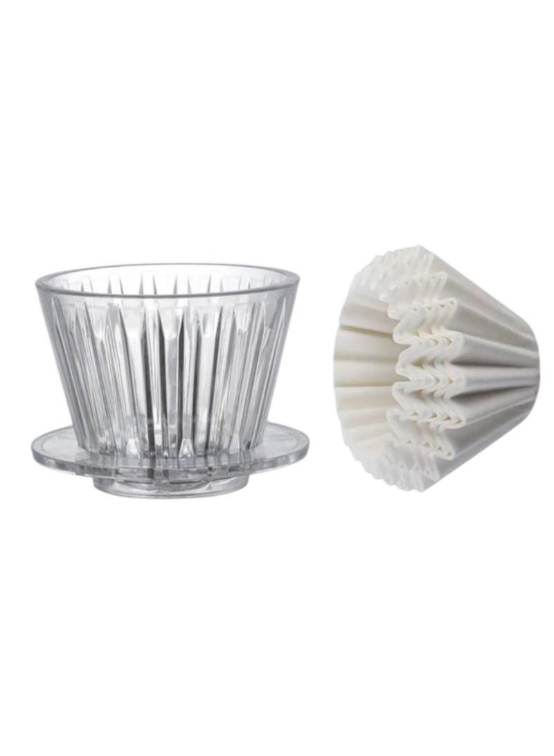 V60 Transparent Plastic Funnel 02 - Image 1