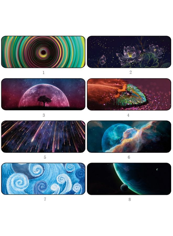 BURAQ 300x800x1.5mm Unlocked Large Desk Mouse Pad(2 Lotus)  - Image 2