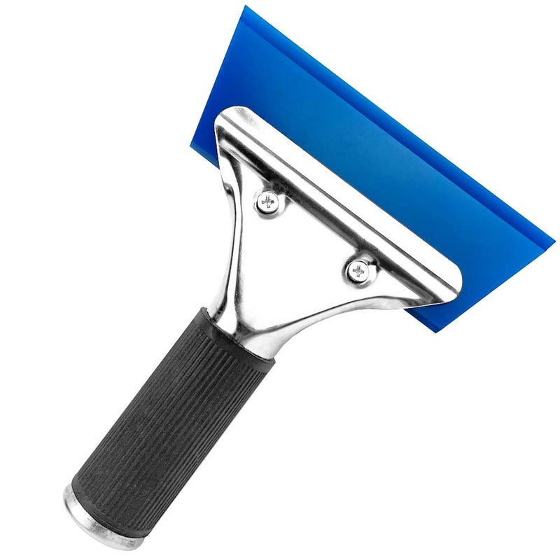 GUGUGI Rubber Squeegee Mini Squeegee Car Window Squeegee Car Wrap Squeegee Shower Squeegee Ice Scraper Rubber Water Blade with for Auto Window Tinting Windshield Glass Door Cleaning 7 Inch Length