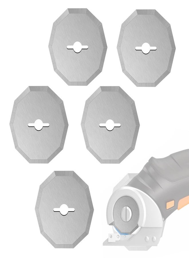 SOMOLUX WA2300 Blades Compatible with Worx ZipSnip Cordless Scissors Replacement Blades, Fits RC2600K, RC2601, RC2602, WX080L, WX081, WX082L, WX081L, WX745L.9 (5-Pack) - Image 1