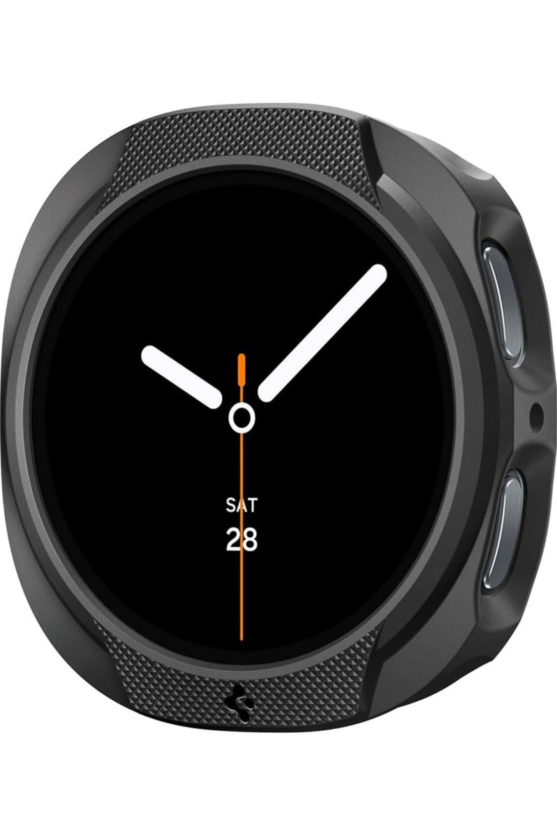 Spigen Liquid Air for Samsung Galaxy Watch 8 40mm Case Cover Flexible Lightweight TPU (2025) - Matte Black - Image 1