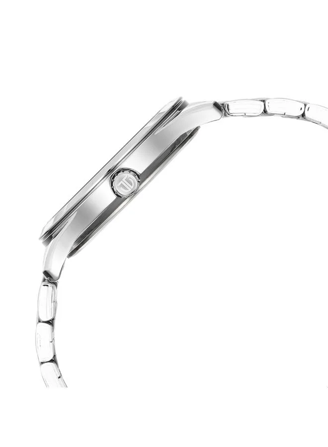 TITAN Men Analog Display Watch With Silver Stainless Steel Strap - 1823SM01