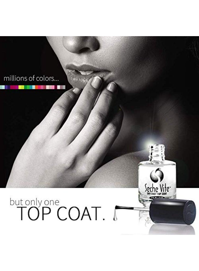 Seche Clear Vite, Base Coat and Top Coat for Nail Polish - Image 4