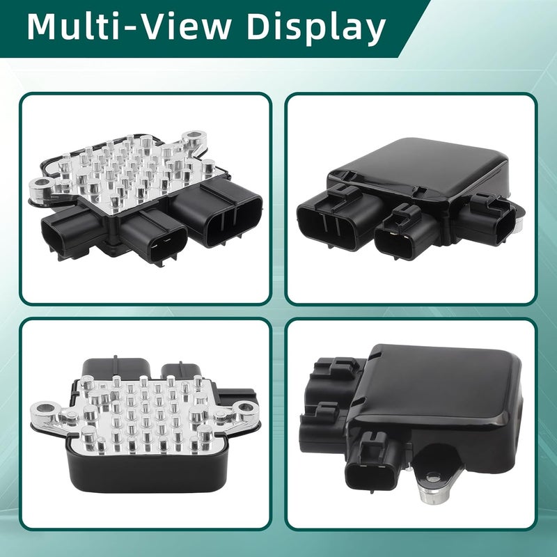 AUTOKAY وحدة تحكم مروحة تبريد المحرك AUTOKAY لسيارات إنفينيتي ونيسان - Image 2