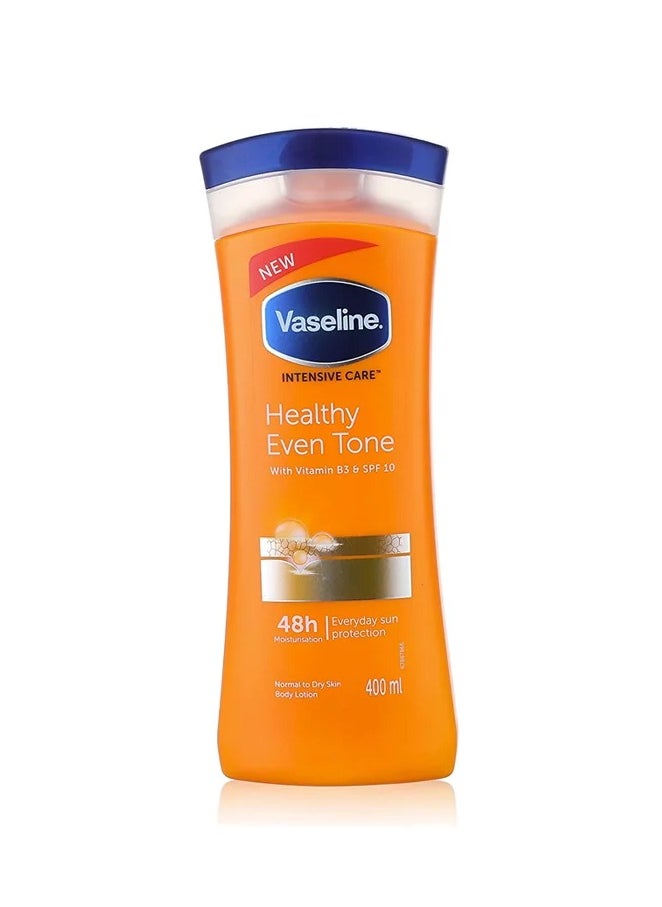 Vaseline Intensive Care Even Tone 48H Moisturisation - Body Lotion - 400ml 