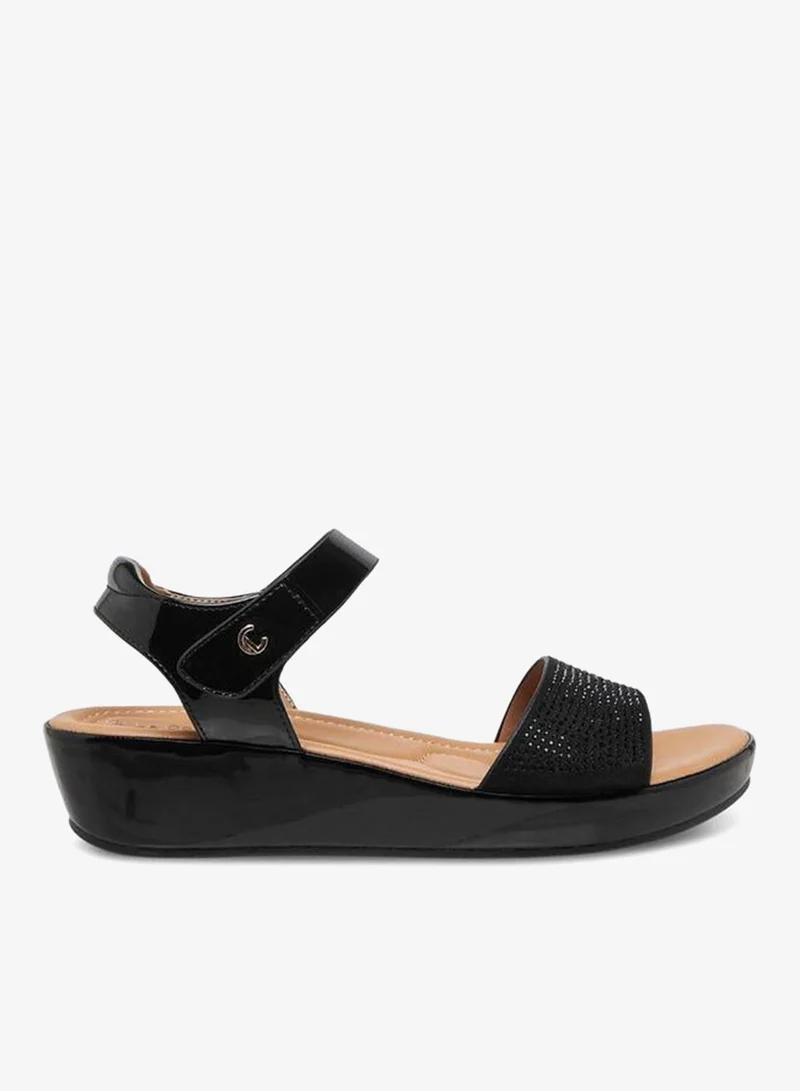 Le Confort Women Embellished Wedge Heel Sandals