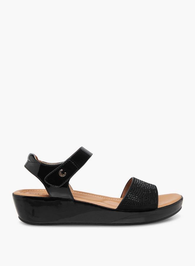 Le Confort Women Embellished Wedge Heel Sandals - Image 3