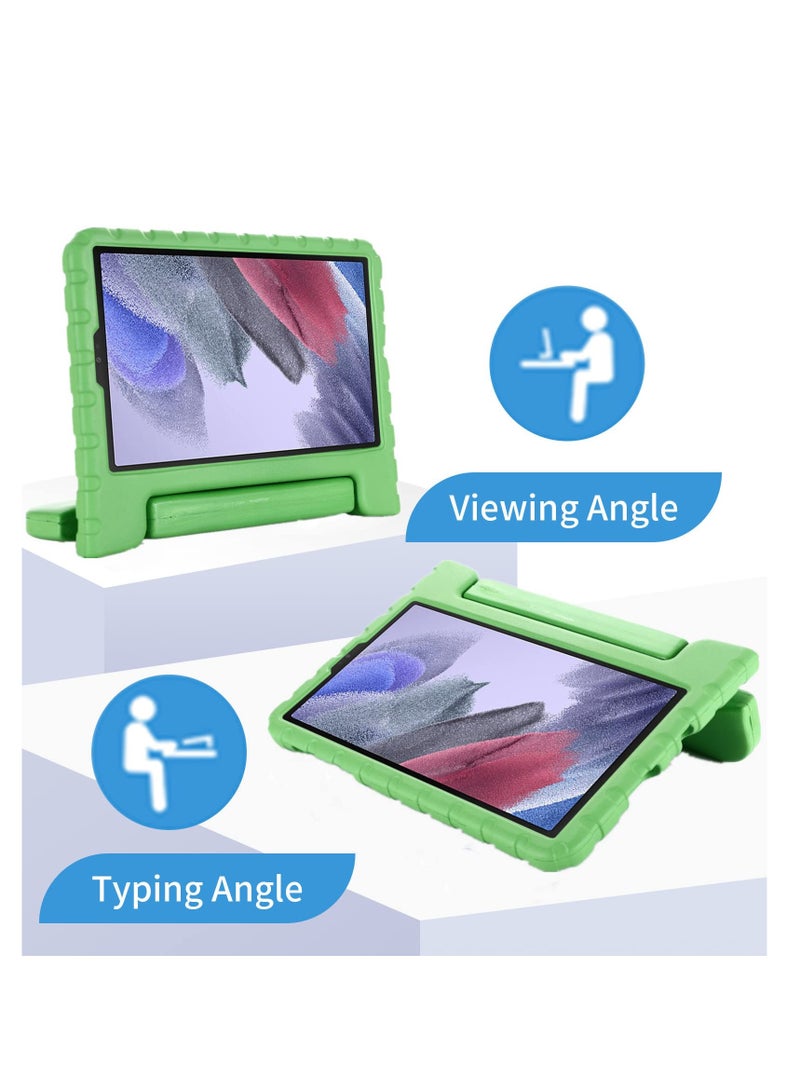 KASTWAVE Compatible with  Samsung Galaxy Tab A7 Lite 8.7 Inch 2021,SM-T220/SM-T225  Tablet Kids Case , Convertible Handle Stand Lightweight Shockproof Protective Case,(Green) - Image 3