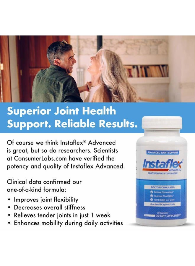 Instaflex Advanced Joint Support - Doctor Formulated Joint Relief Supplement, Featuring Collagen & 5 Other Joint Discomfort Fighting Ingredients - 14 Count - Image 5