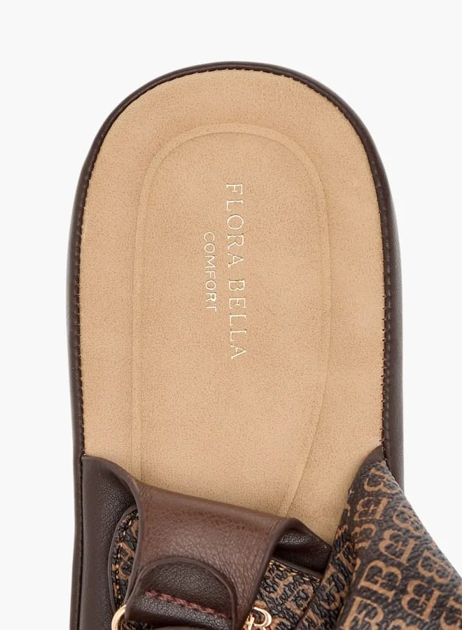 Flora Bella By Shoexpress Women Solid Sandals with Hook and Loop Closure