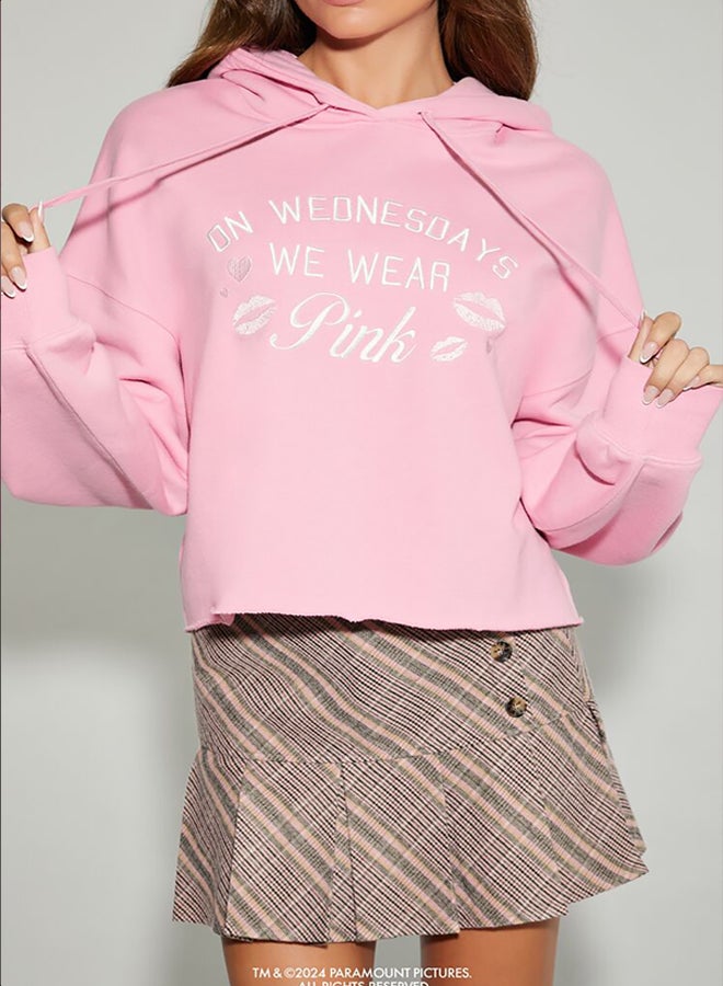 FOREVER 21 Mean Girls Wednesdays Hoodie  - Image 4