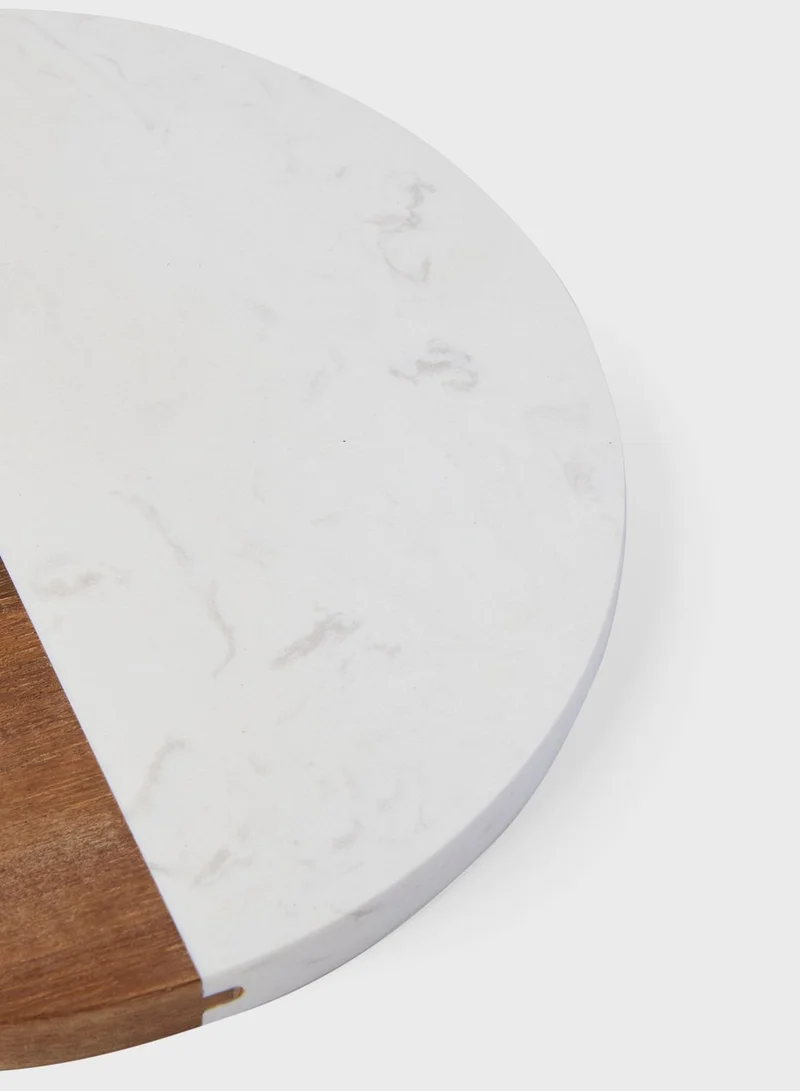 Prickly Pear Clive' Marble Dipped Cutting Board