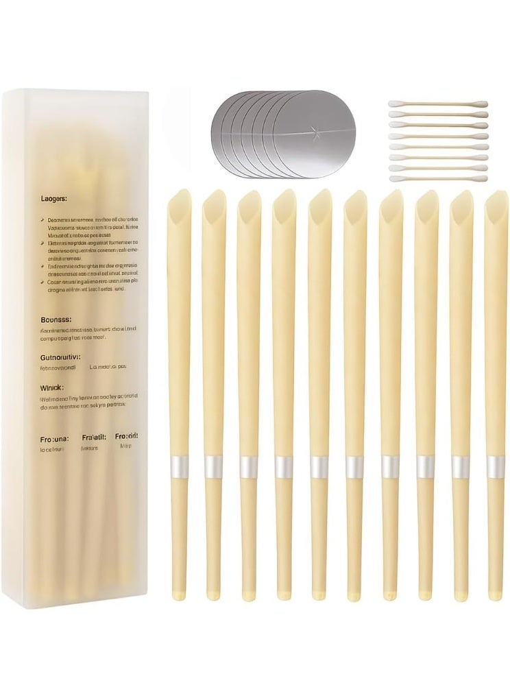 اترجسز 10pcs تنظيف الأذن ومجموعة إزالة شمع الأذن - مجموعة 10pcs - مريحة للاستخدام مجموعة - شموع الأذن إزالة شمع مجموعة. - Image 1