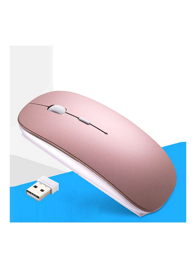 Wireless Mouse with Bluetooth 5.1 Rose red - Image 1