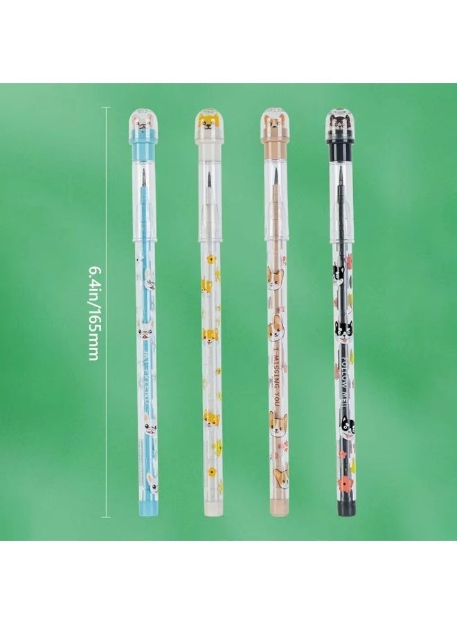M&G mechanical pencils with small eraser at the top, 4pcs - Image 2