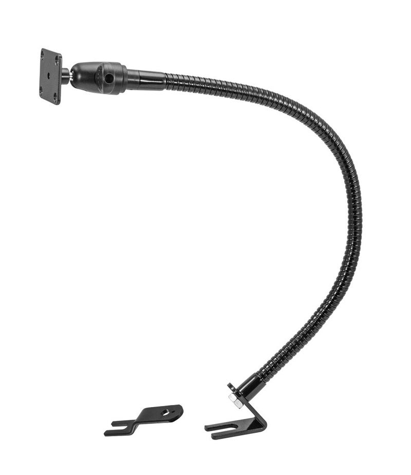 ARKON Mounts Car or Truck Seat Rail Mounting Pedestal with Gooseneck and 4 Hole AMPS Head - Image 3