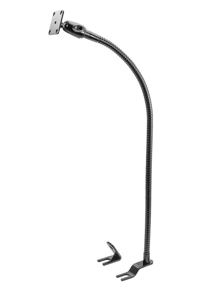 ARKON Mounts Car or Truck Seat Rail Mounting Pedestal with Gooseneck and 4 Hole AMPS Head - Image 4