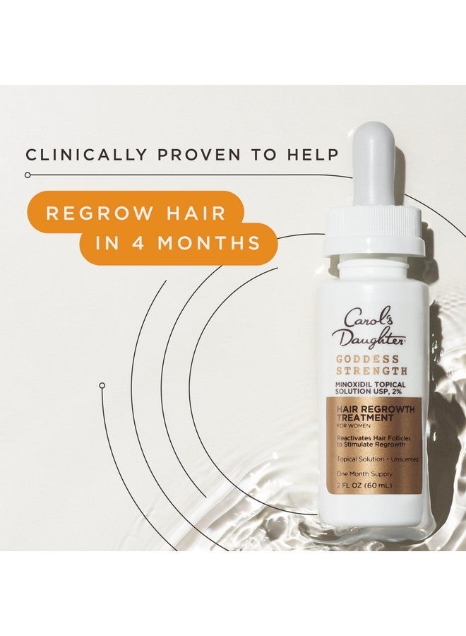 Carol's Daughter Carol's Daughter Goddess Strength Hair Regrowth Treatment for Women, 2% Minoxidil Solution for Hair Loss and Thinning, One Month Supply, 2 Fl Oz  - Image 2