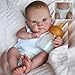 TERABITHIA Realistic Reborn Preemie Baby Dolls 18Inches Vinyl Full Body Anatomically Correct Lifelike Newborn Baby Dolls Green Eyes Collectible Art Doll for Girls Safe for Kids Age 3 - Image 3